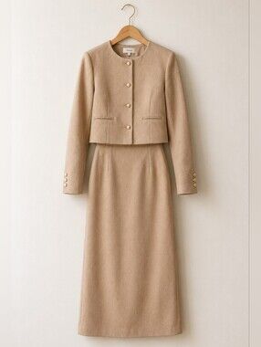 Blazer & Pencil Skirt Suit Set Small